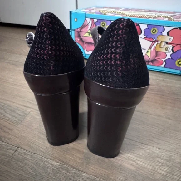 Poetic License “Take It Easy” Burgundy Heels size 8. Euro 39 - Picture 7 of 9